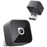 Car transmitter Ottocast CA88-T2 Mini Cube Bluetooth black - imagine 3