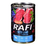 Dolina Noteci Rafi with lamb  cranberry and blueberry - wet dog food - 400g