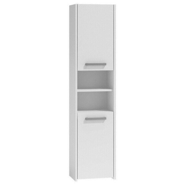 Topeshop S40 BIEL bathroom storage cabinet White - imagine 2