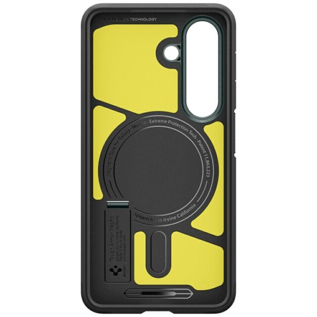 Etui Spigen Tough Armor Mag MagSafe do  Samsung Galaxy S26 abyss green - imagine 3