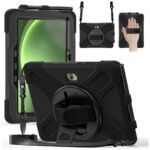 Pancerne etui z uchwytem 4smarts Rugged   Case Grip do Samsung Galaxy Tab Active Pro / Active4 Pro / Active5 Pro czarny - imagine 7