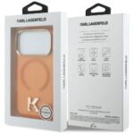 Case Karl Lagerfeld IML K Head Logo      MagSafe for iPhone 17 Pro Max orange - imagine 8