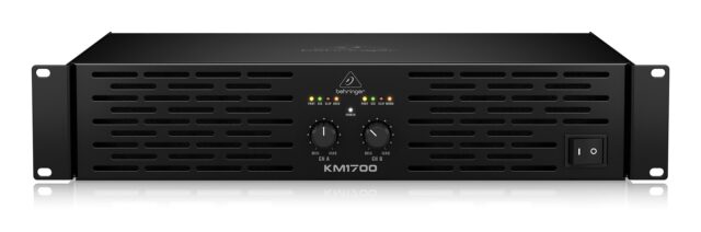 Behringer KM1700 audio amplifier Performance/stage Black - imagine 5