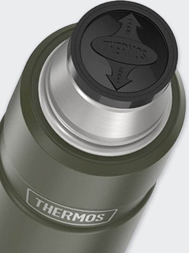 THERMOS 470 ml beverage thermos - army green - imagine 4