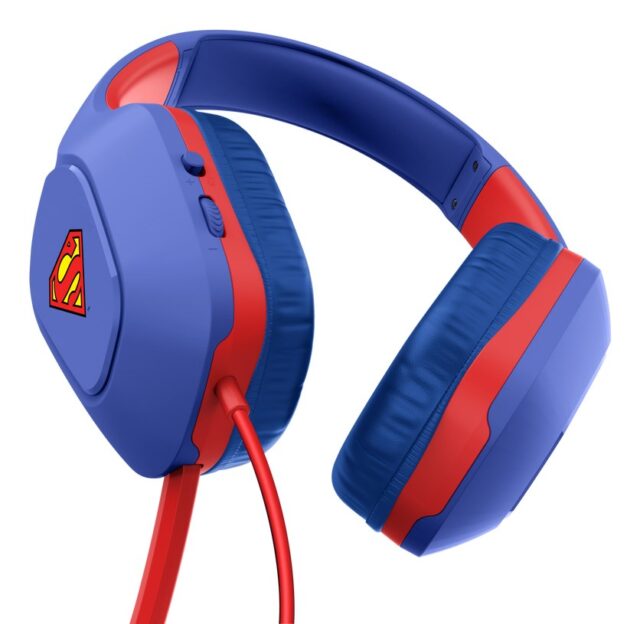 Trust GXT 415SM Zirox Headset Wired Head-band Gaming Blue  Red - imagine 2