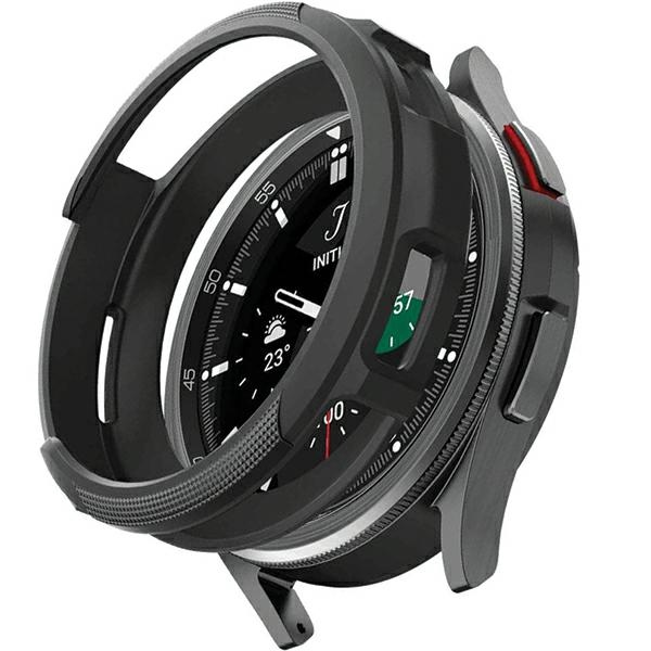 cps-73f41d1a886e09cc419500849af6b0d4-2026-03-22-03-45-43 Spigen Liquid Air Samsung Galaxy Watch 6 Classic 47 mm matte black ACS06394 - imagine 1