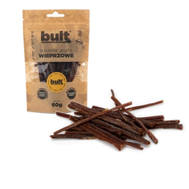 BULT Eko Dried pork intestine - Dog treat - 60g - imagine 3