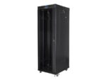 Lanberg FF01-8037-12BL rack cabinet 37U Freestanding rack Black - imagine 6