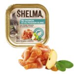 SHELMA Salmon and white fish pate - wet cat food - 100g - imagine 2