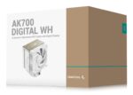 K Cooler Deepcool AK700 DIGITAL WH - imagine 9