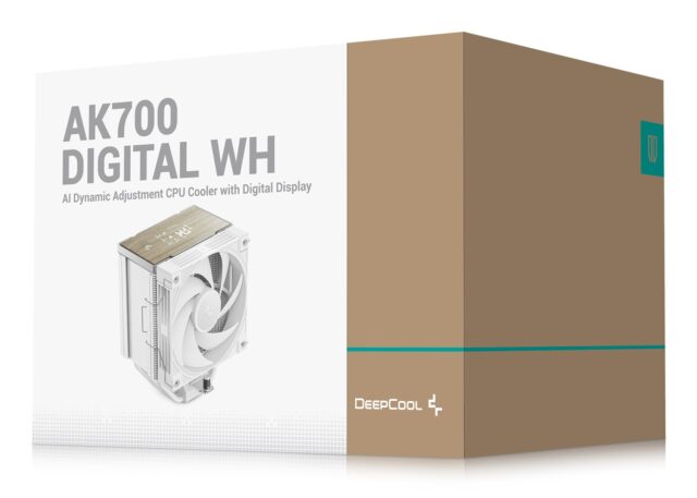 K Cooler Deepcool AK700 DIGITAL WH - imagine 9
