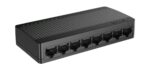 Tenda SG108M network switch Unmanaged Gigabit Ethernet (10/100/1000) Black - imagine 2