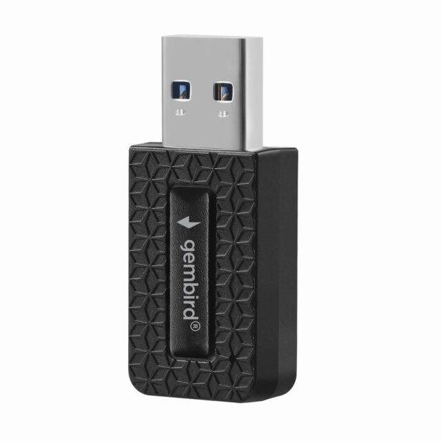 Gembird WNP-UA1300-03 Compact dual-band AC1300 USB Wi-Fi adapter - imagine 3