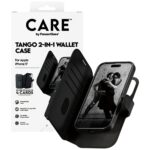 Case CARE by PanzerGlass Feature Tango 2w1 Wallet Case MagSafe for iPhone 17 black - imagine 4