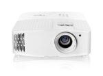 Optoma UHD38x data projector Standard throw projector 4000 ANSI lumens DLP 4K (4096x2400) 3D White - imagine 3