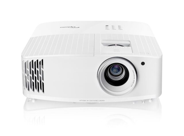 Optoma UHD38x data projector Standard throw projector 4000 ANSI lumens DLP 4K (4096x2400) 3D White - imagine 3