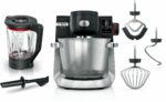 Bosch Serie 6 MUMS6ZS17 food processor 1600 W 5.5 L Black  Stainless steel