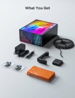 Govee H6099 TV Backlight 3 Lite | LED Backlight | for TV 55-65 inch  RGBICW  Wi-Fi+Bluetooth - imagine 3