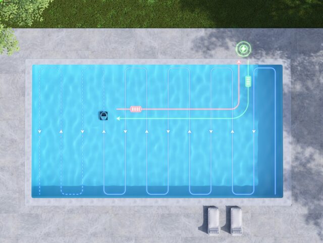 Dreame Z1 pond/pool vacuum Robotic pool cleaner - imagine 9