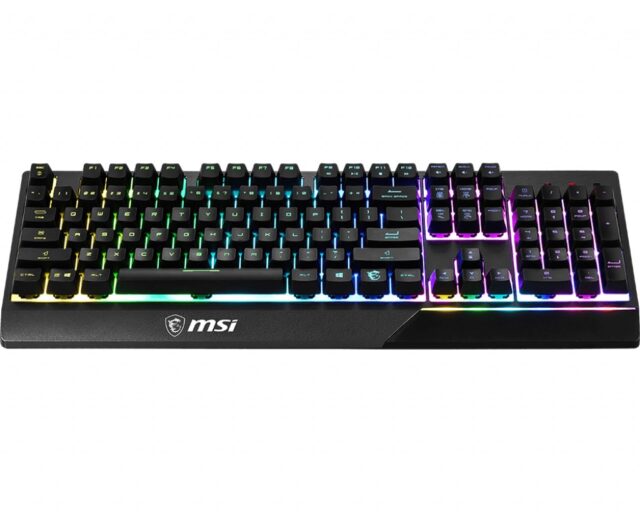 MSI Vigor GK30 Gaming Keyboard  US Layout  Wired  Black MSI | Vigor GK30 | Gaming keyboard | RGB LED light | US | Wired | Black - imagine 5