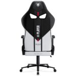 Gaming chair Diablo Chairs X-Player 2.0 Normal Size white-black - imagine 3