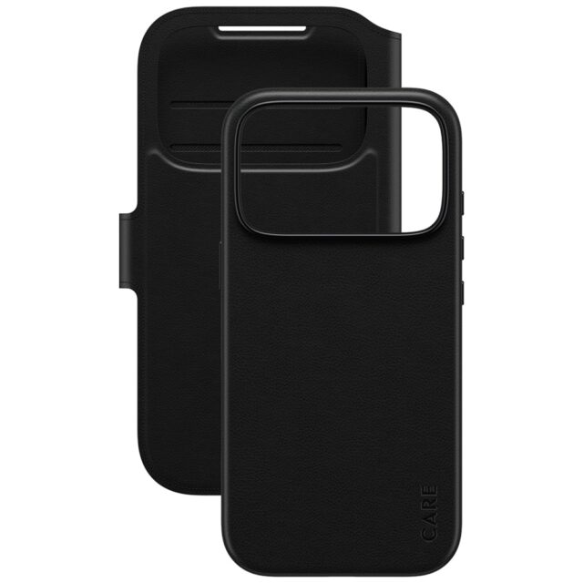 Case CARE by PanzerGlass Feature Tango 2w1 Wallet Case MagSafe for iPhone 17 Pro black - imagine 3
