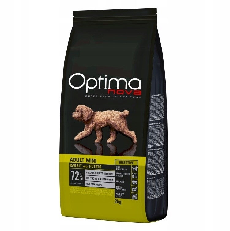 cps-767144ba0b75ea8144838653a0946bd9-2026-03-22-05-19-01 OPTIMANOVA Adult Mini Digestive Rabbit & Potato - dry dog food - 2kg - imagine 1