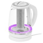 CAMRY CR 1290w electric kettle  white - imagine 3