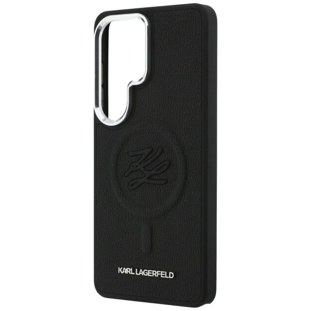 Case Karl Lagerfeld Embossed Ring        Initials MagSafe for Samsung Galaxy S26 Ultra black - imagine 6