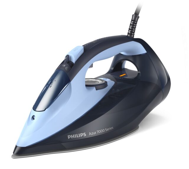 Philips 7000 series DST7041/20 HV Steam Iron Light/Dark Blue - imagine 2