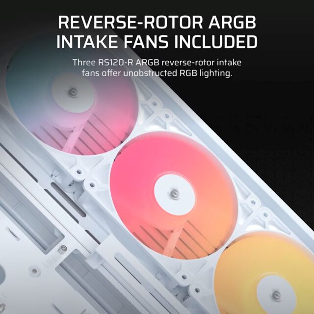 Corsair 4500X RS-R ARGB Tempered Glass Mid-Tower  White Midi Tower - imagine 4