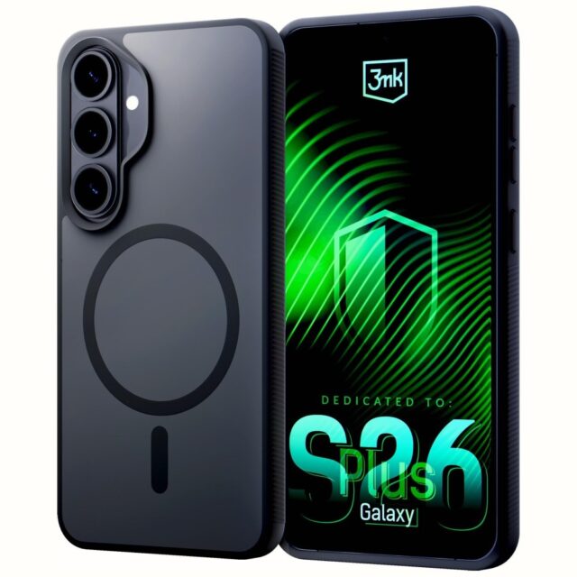 Etui 3MK Smoke MagCase do Samsung Galaxy S26+ czarny - imagine 5
