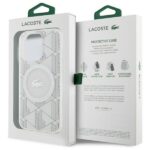 Lacoste LCHMP15XUBSH iPhone 15 Pro Max 6.7" farine hardcase IML Blend Monogram MagSafe - imagine 8
