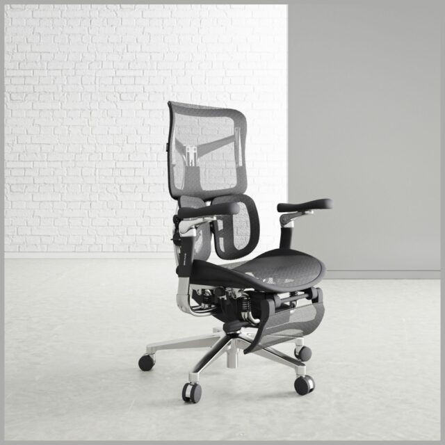 Ergonomic chair Diablo Chairs V-Kinetic black - imagine 4