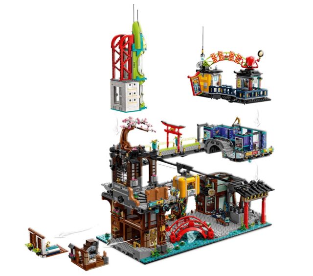LEGO NINJAGO 71799 NINJAGO City Markets - imagine 5
