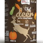 SYTA MICHA Chef Deer with vegetables - wet dog food - 400g