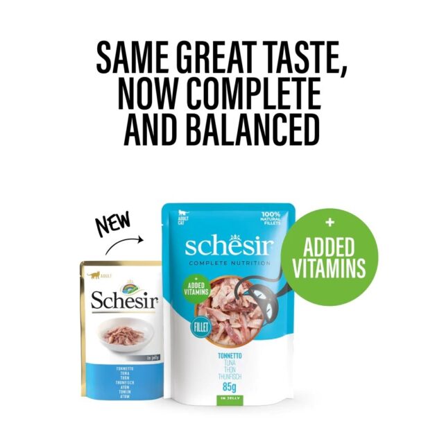 SCHESIR in jelly Tuna - wet cat food - 85 g - imagine 2
