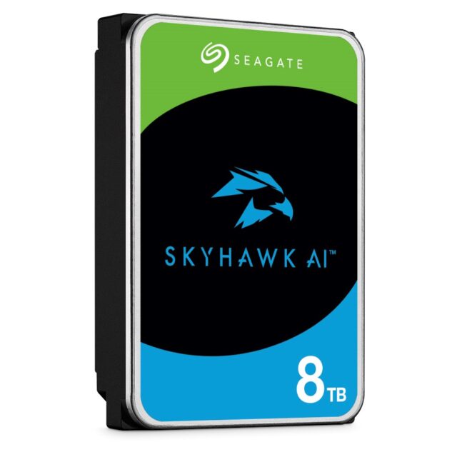 Seagate SkyHawk AI internal hard drive 8 TB 7200 RPM 256 MB 3.5  Serial ATA III (ST8000VE001) - imagine 3