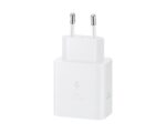 Samsung T4511 PD 45W wall charger with USB-C/USB-C 5A battery white