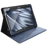 Etui Blun uniwersalne na tablet 8" UNTniebieski/blue - imagine 3