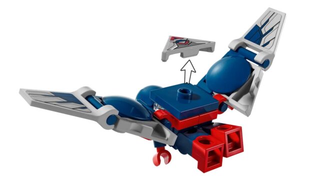 LEGO MARVEL 76292 Captain America VS Red Hulk Duel - imagine 5