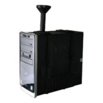 Techly ICA-CS 63 CPU holder Desk-mounted CPU holder Black - imagine 9