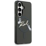 Case Karl Lagerfeld IML KC Script        MagSafe for Samsung Galaxy S26 Plus black - imagine 4
