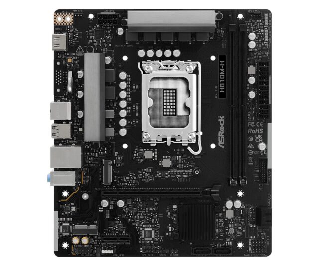 Asrock H810M-H Intel H810 LGA 1851 (Socket V1) micro ATX - imagine 2