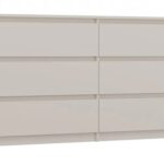 MALWA CHEST OF DRAWERS M6/140 CASMERE COLOUR