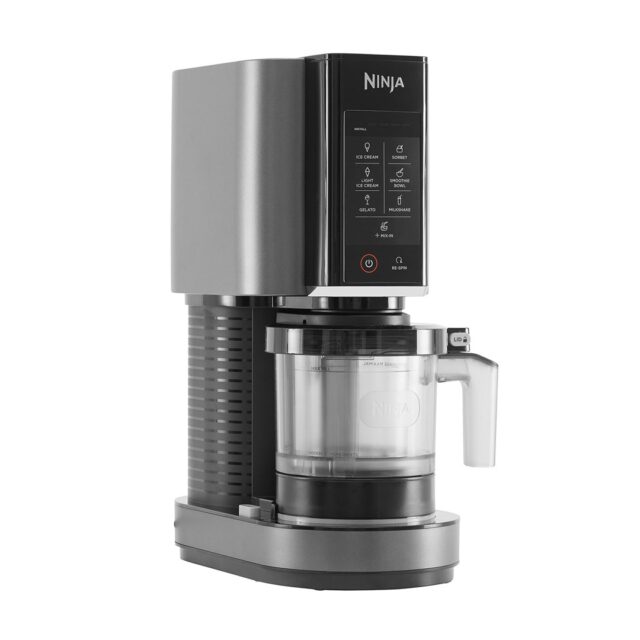 Ninja NC300EU ice cream maker Traditional ice cream maker 1.4 L 800 W Black  Silver - imagine 3