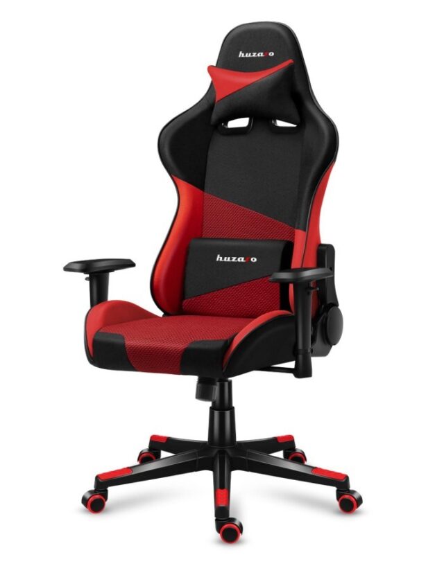 Huzaro Force 6.2 PC gaming chair Bucket (cradle) seat Black  Red - imagine 3