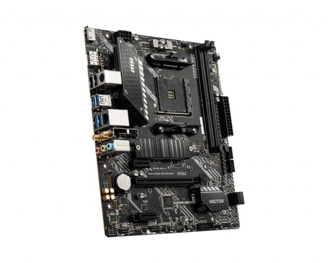 MSI MAG A520M VECTOR WIFI motherboard AMD A520 Socket AM4 micro ATX - imagine 3