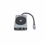 DICOTA D32059 interface hub USB Type-C Black  Silver - imagine 4