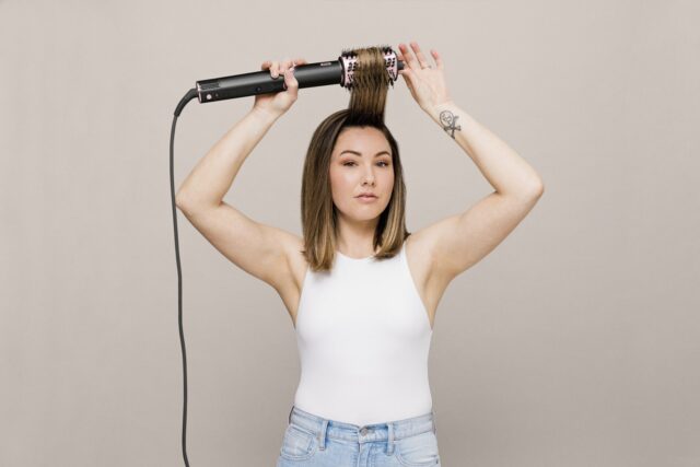 Shark FlexStyle HD424EU Multistyler Warm Black  Rose gold 1400 W 2.44 m - imagine 10